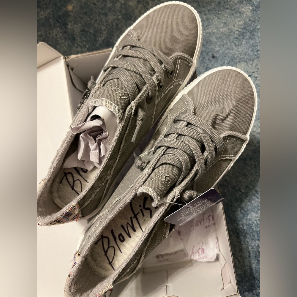 Blowfish fruit canvas slip on sneakers